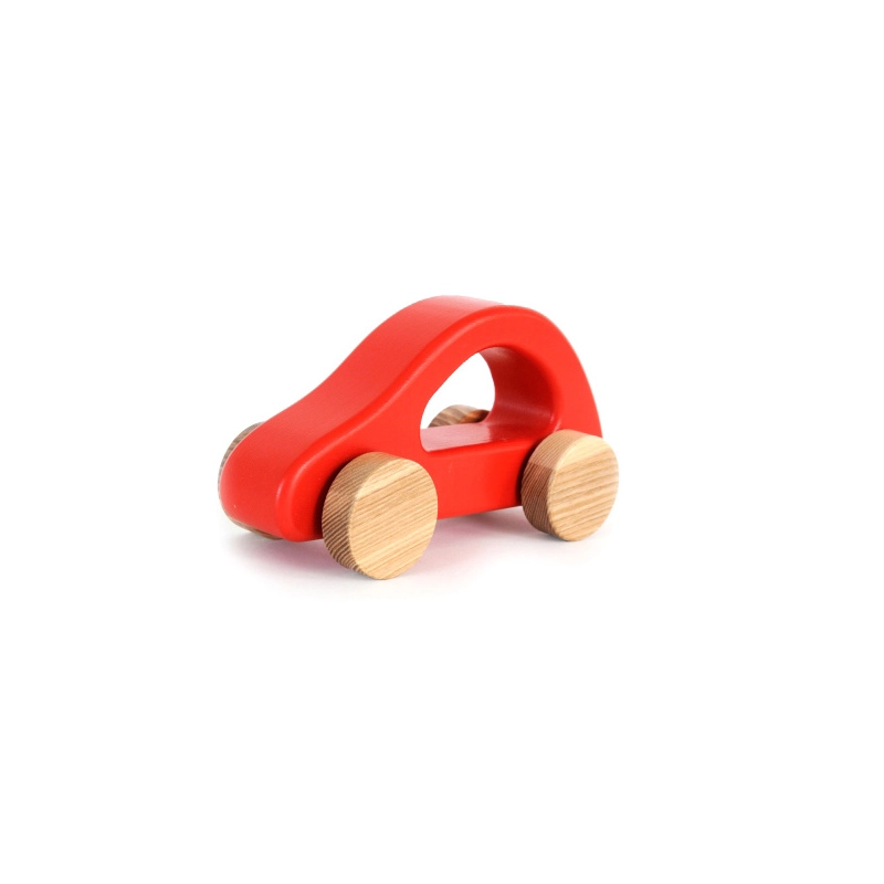 Holzauto Classic für Baby und Kleinkinder rot