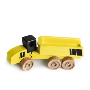 Radlader aus Holz Spielzeugauto