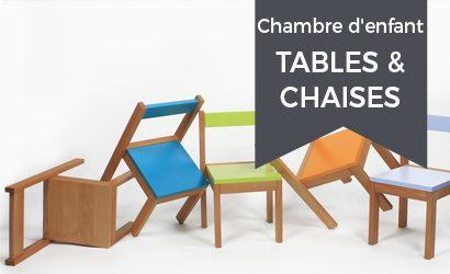 Tables et chaises pour les enfants